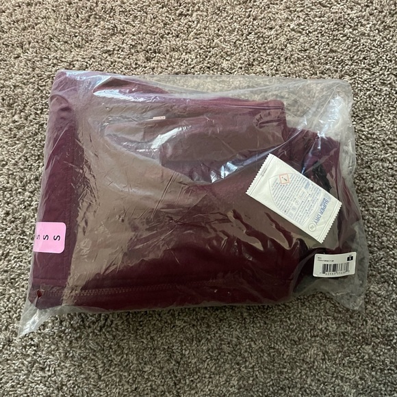 Eddie Bauer Women's Mixed Media Red Fleece Jacket Size Small - Picture 7 of 12